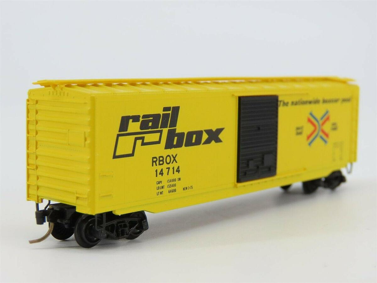 Micro-Trains 03100021 N Railbox 50' Standard Single Door Boxcar #14714 LN/Box