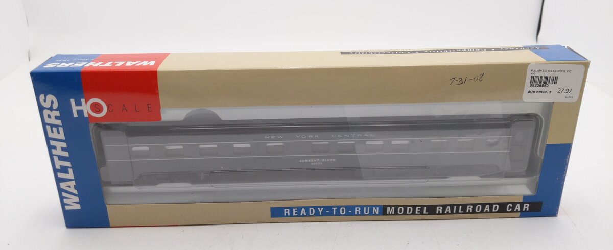 Walthers 932-6852 HO New York Central Pullman-Standard Plan 4140 10-6 Sleeper LN/Box