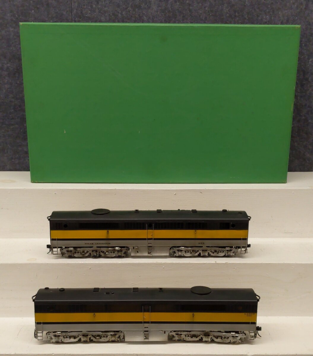 Overland OMI-0308 O BRASS Custom D&RGW PB-1 B Unit Diesel Engines (2-Rail) [2]/Box