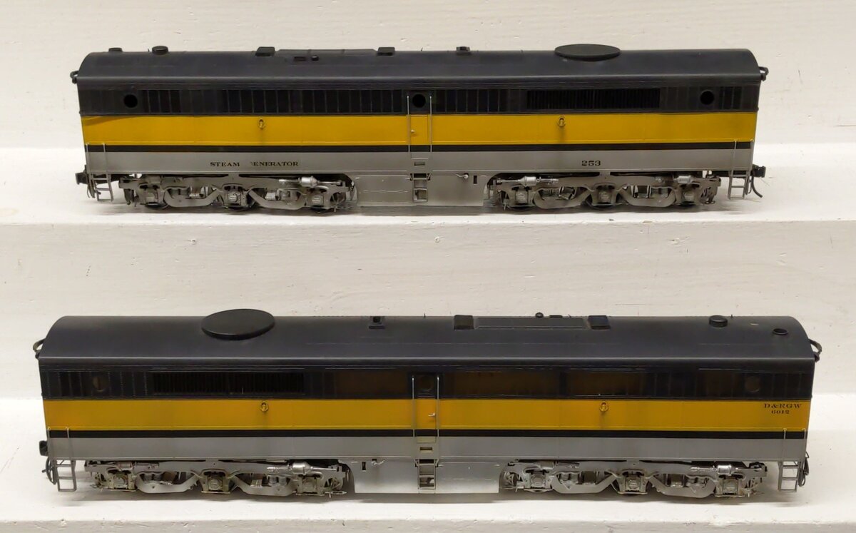 Overland OMI-0308 O BRASS Custom D&RGW PB-1 B Unit Diesel Engines (2-Rail) [2]/Box