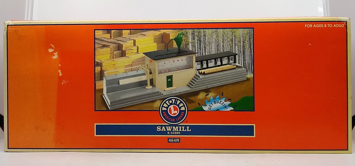 Lionel 6-32989 464 Sawmill (No Boards) LN/Box