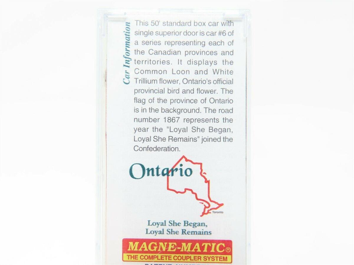 Micro-Trains 07700156 N Ontario 50' Standard Single Door Boxcar #1867 LN/Box