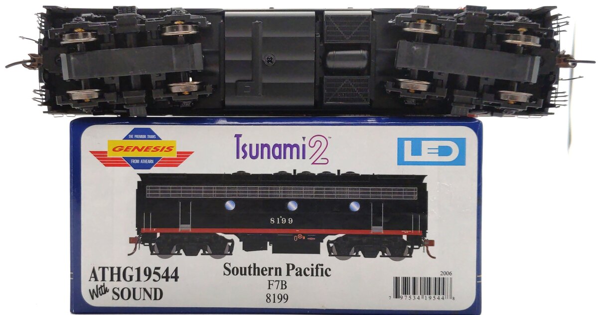 Athearn G19544 HO Southern Pacific/Freight F7B Diesel Locomotive w/DCC #8199