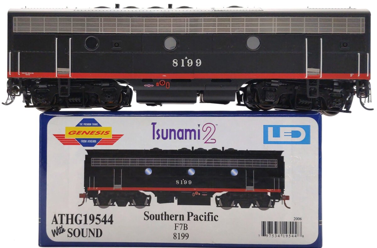 Athearn G19544 HO Southern Pacific/Freight F7B Diesel Locomotive w/DCC #8199