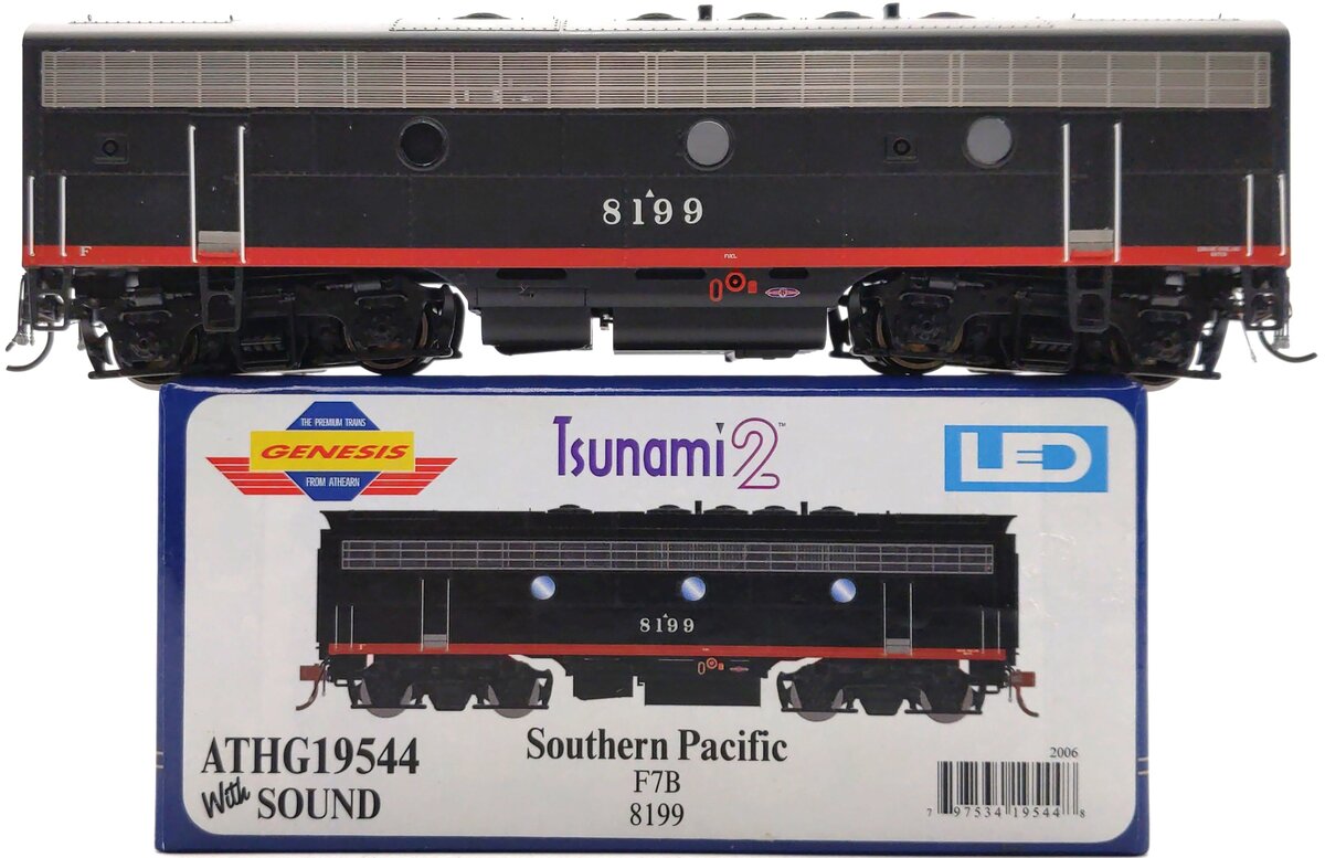 Athearn G19544 HO Southern Pacific/Freight F7B Diesel Locomotive w/DCC #8199