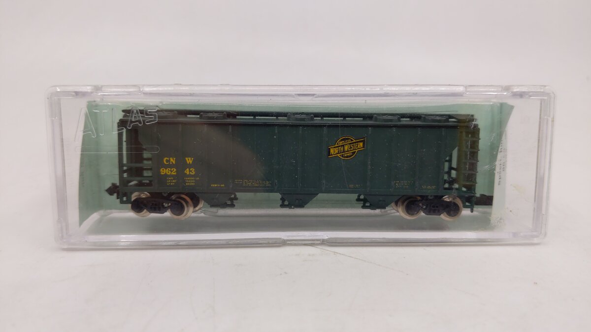 Atlas Special Run J n J 86-03 N Scale CNW Covered Hopper #96243 LN/Box