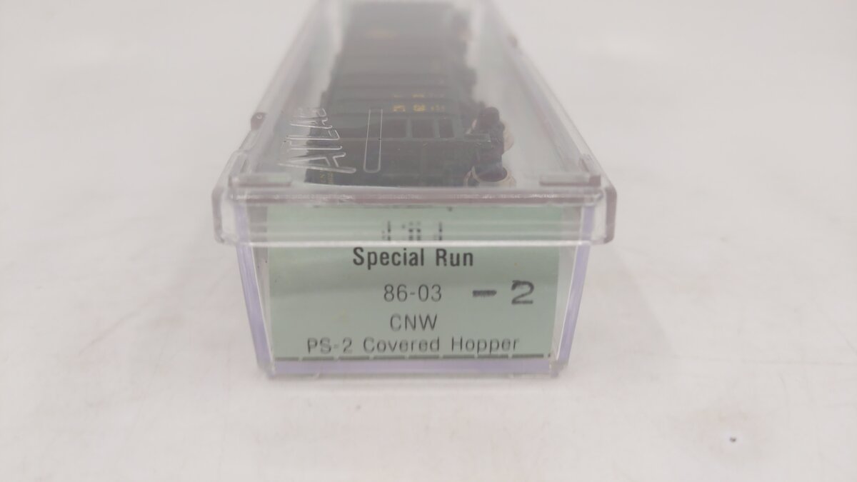 Atlas Special Run J n J 86-03 N Scale CNW Covered Hopper #96243 LN/Box