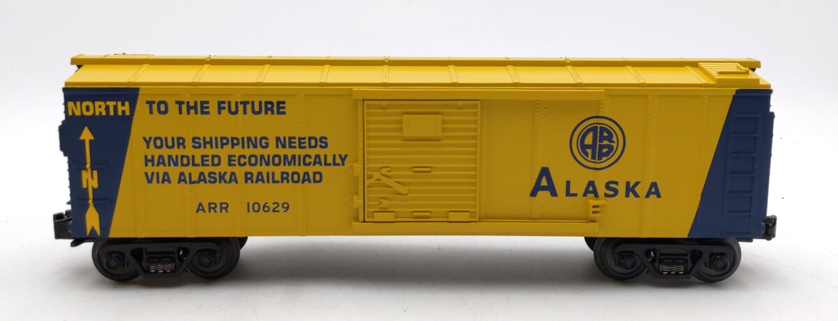 MTH 30-7468 O Gauge Alaska Railroad Boxcar #10629 NIB