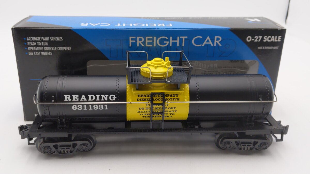 K-Line K631-1931 O Gauge Reading Tank Car