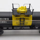 K-Line K631-1931 O Gauge Reading Tank Car