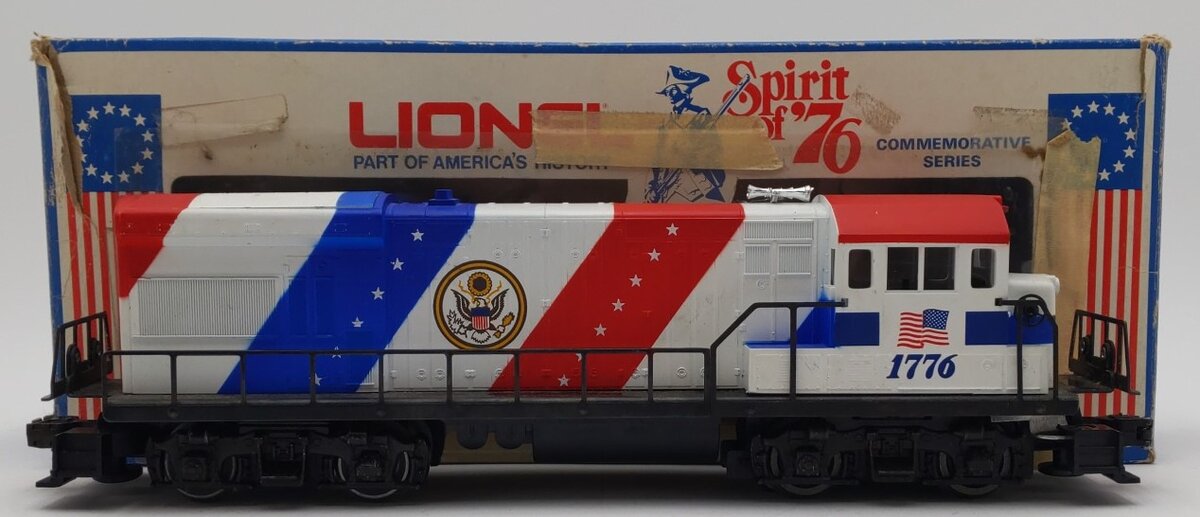 Lionel 6-1776 O Gauge Spirit of 76 U36B Powered Diesel Locomotive EX/Box