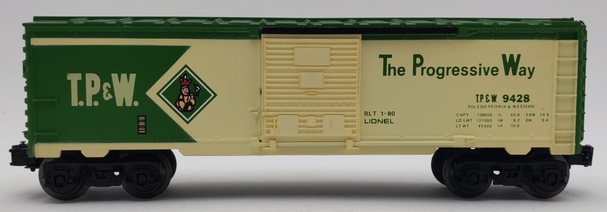 Lionel 6-9428 O Gauge TP&W Boxcar