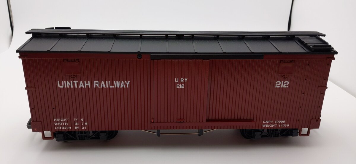 LGB 4067-WC G Scale Uintah Railway Boxcar #212 LN/Box
