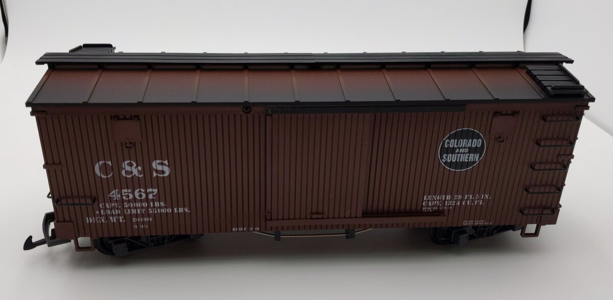 LGB 45670 G Scale Colorado & Southern Boxcar #4567 LN/Box