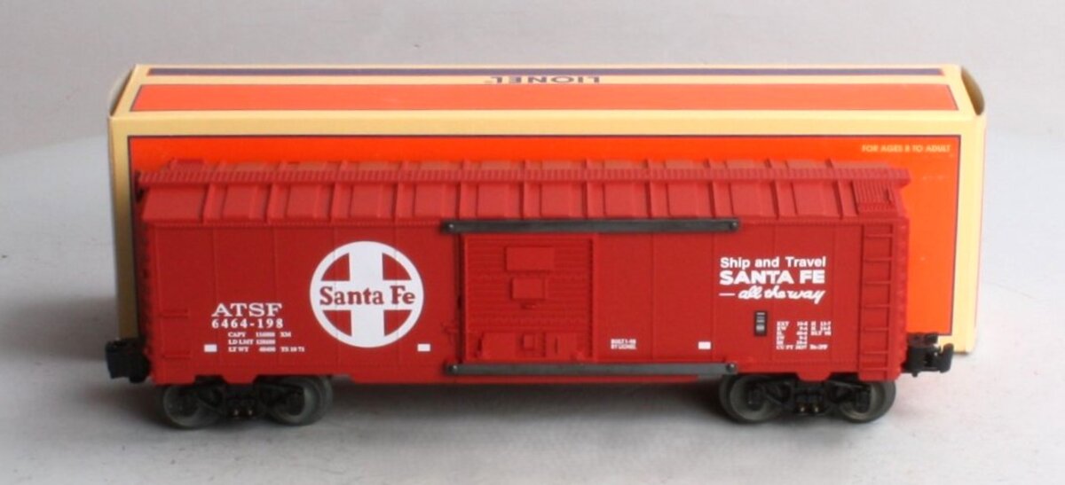 Lionel 6-29213 O Gauge AT&SF Grand Canyon Route Boxcar #6464-198