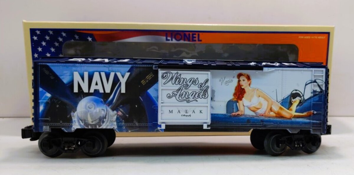 Lionel 2138110 O Gauge Wings of Angels Kacie Boxcar