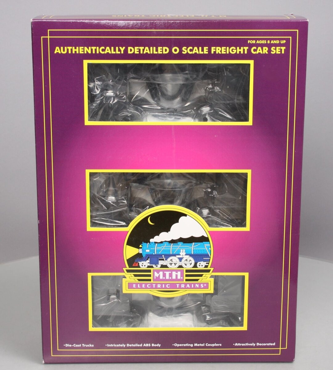 MTH 20-90011 O Gauge Undecorated Premier Slag Car Set NIB