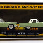 MTH 30-7613 O Gauge Auto Transport Flatcar with Two ThunderBirds LN/Box