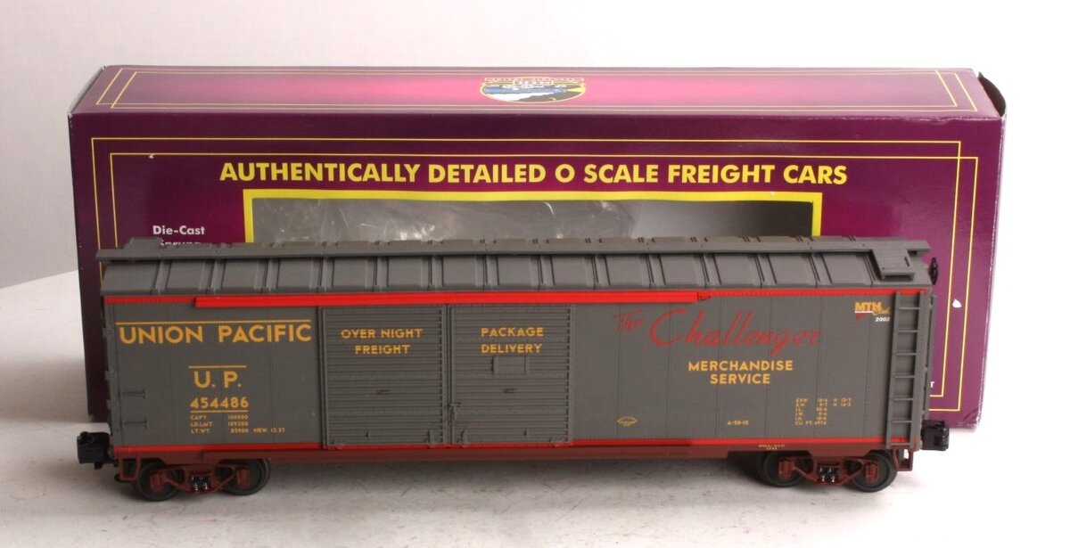 MTH 20-93130 O Gauge Union Pacific MTHRRC-2003 Double Door 50' Boxcar #454486 LN/Box
