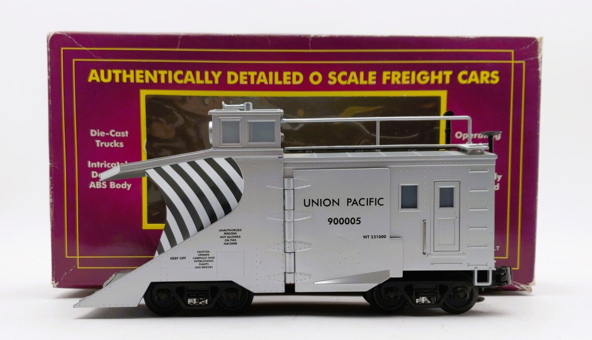 MTH 20-98207 O Gauge Union Pacific Premier Snow Plow #900005 EX/Box