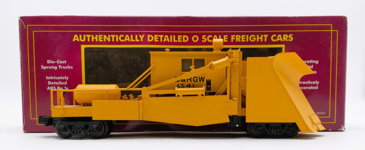 MTH 20-98226 O Gauge Denver Rio Grande Jordan Spreader #41 NIB