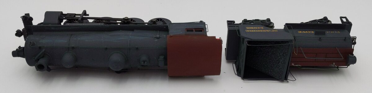 Roundhouse 461 HO Scale SP 2-8-0 Steam Locomotive & Tender Consolidation Kit VG