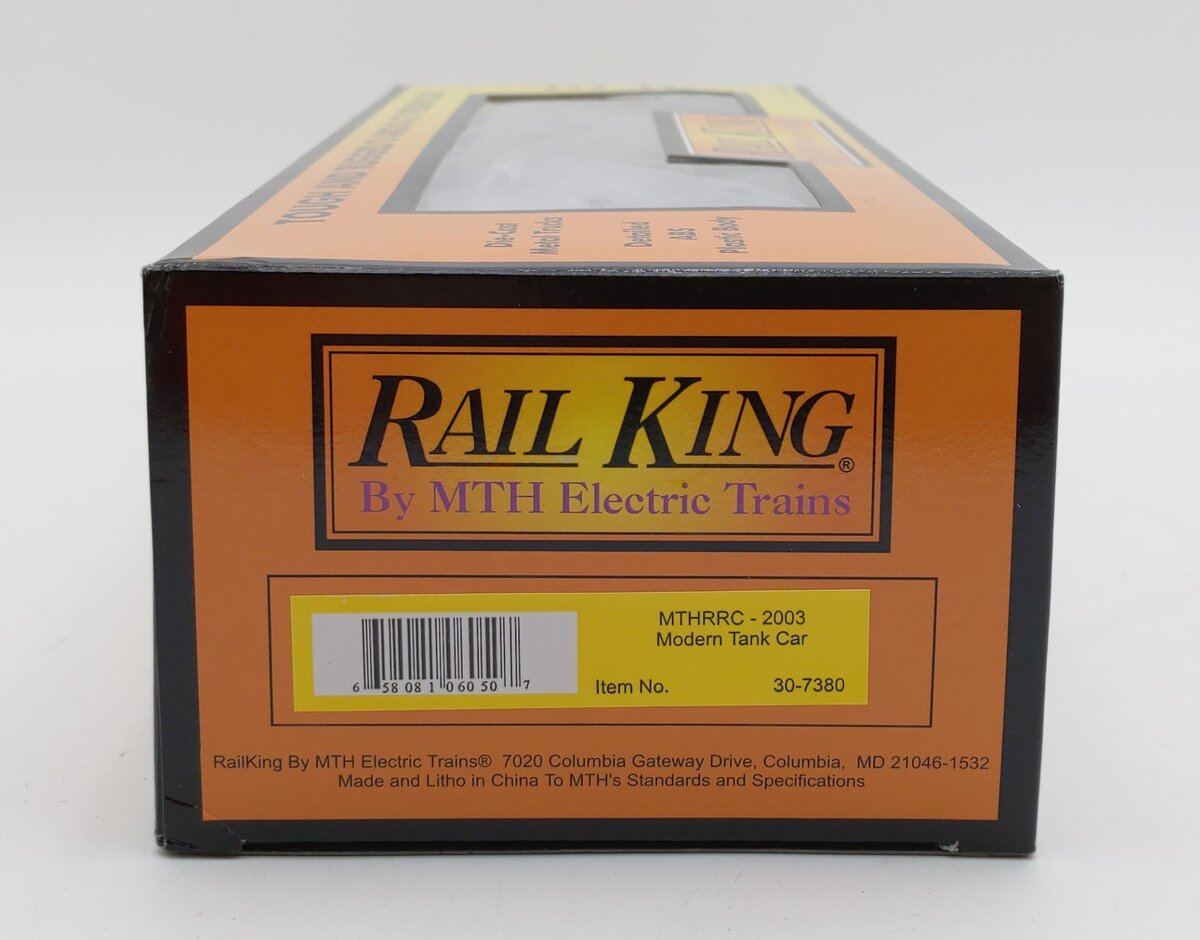 MTH 30-7380 O Gauge MTH RRC 2003 Single Dome Tank Car LN/Box