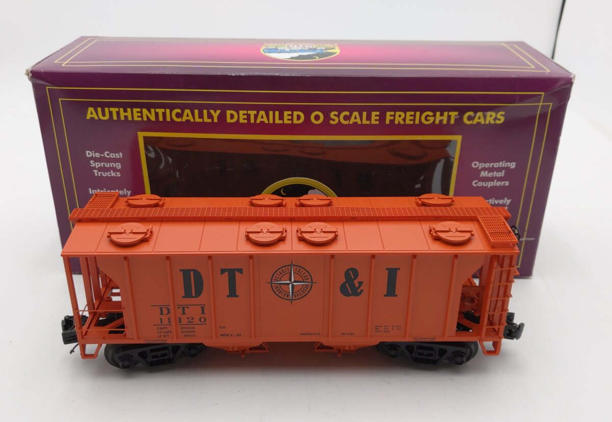 MTH 20-97265 O Gauge Detroit Toldeo & Ironton PS-2 Hopper Car #11120