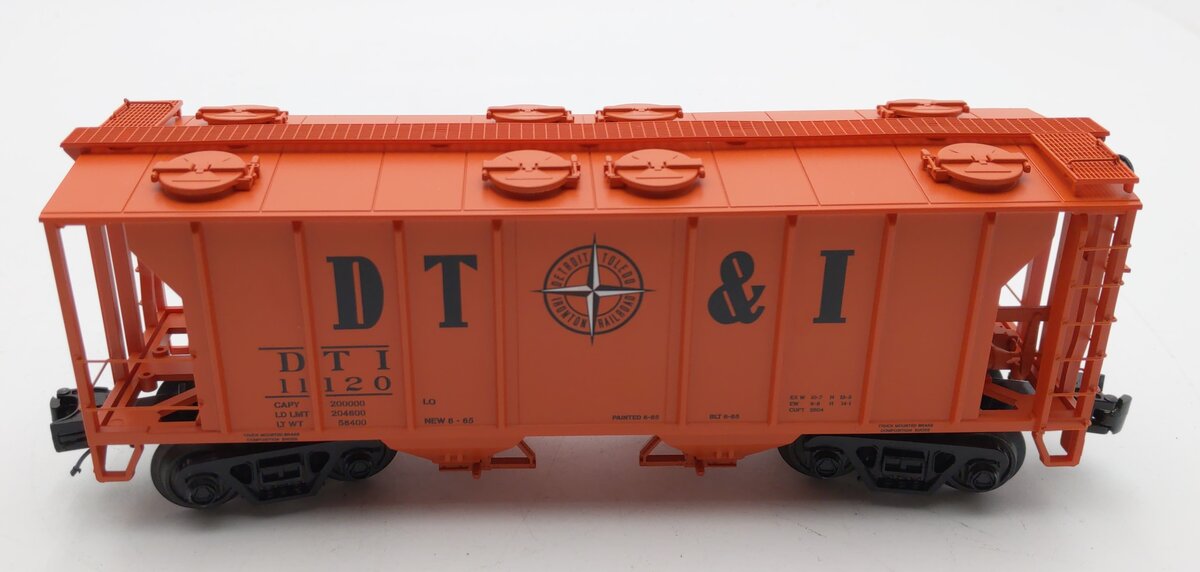 MTH 20-97265 O Gauge Detroit Toldeo & Ironton PS-2 Hopper Car #11120