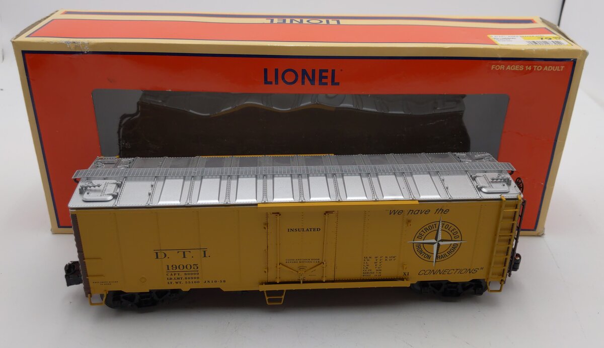 Lionel 6-27394 O Gauge DT&I Steel Sided Reefer LN/Box