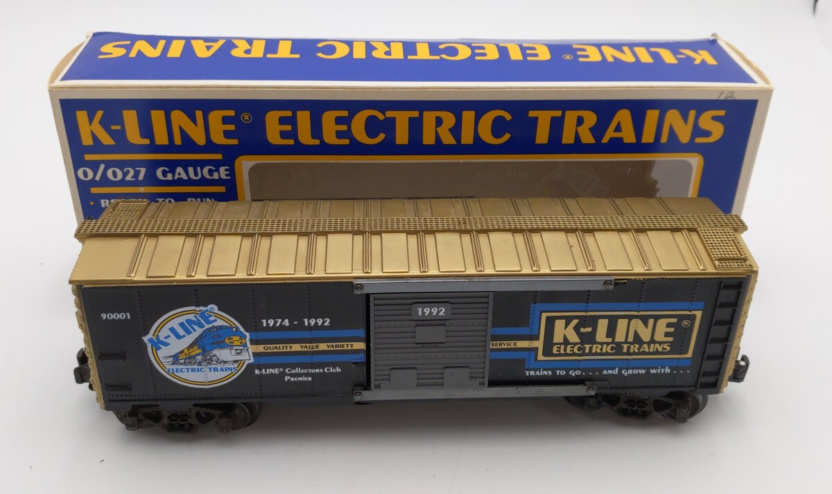 K-Line K90001 O Gauge KCC Premier Classic Boxcar LN/Box