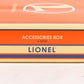 Lionel 6-22942 O Scale Barrels, Logs, Bumpers Accessories Pack LN/Box