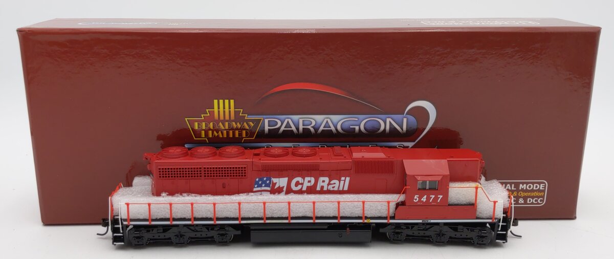 Broadway Limited 1243 HO Canadian Pacific Diesel EMD SD40-2 #5477 w/ DCC & SND