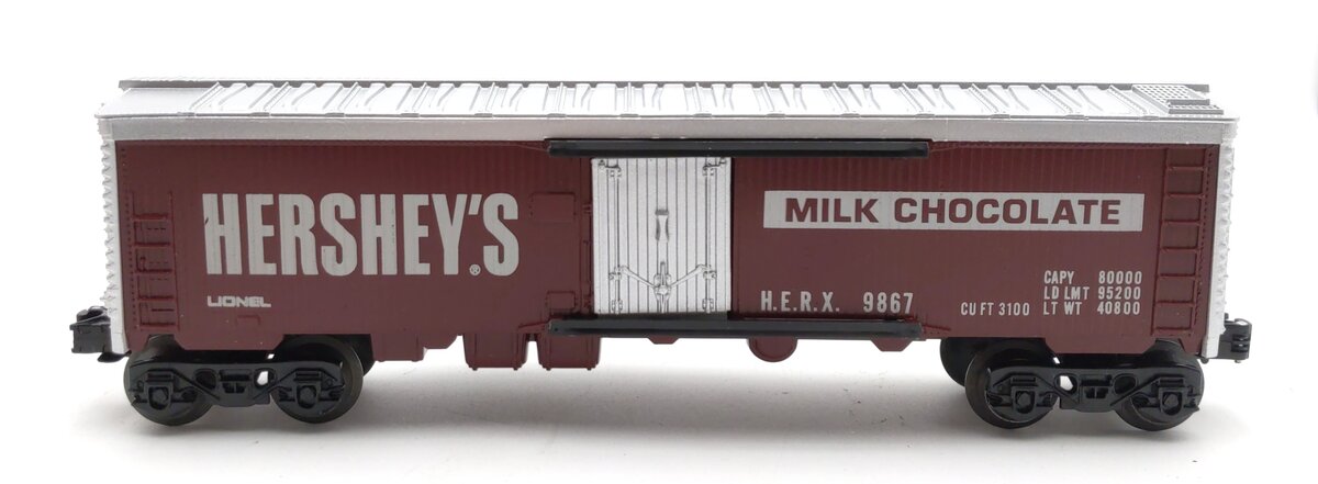 Lionel 6-9867 O Gauge Hershey's Chocolate Billboard Reefer Car #9867 LN/Box