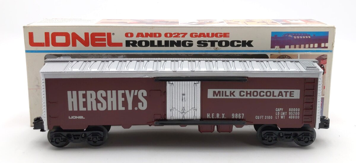 Lionel 6-9867 O Gauge Hershey's Chocolate Billboard Reefer Car #9867 EX/Box