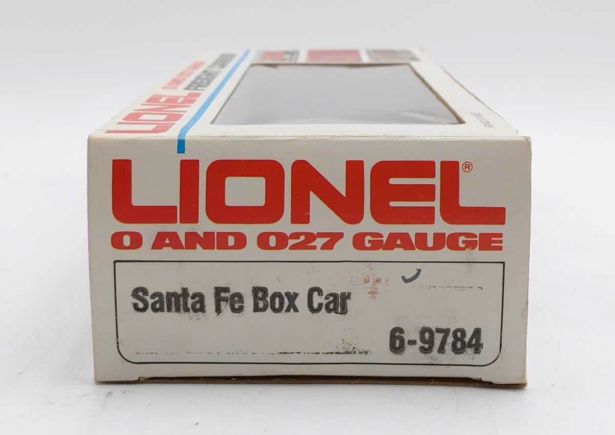 Lionel 6-9784 O Gauge Santa Fe Box Car #9784 VG/Box