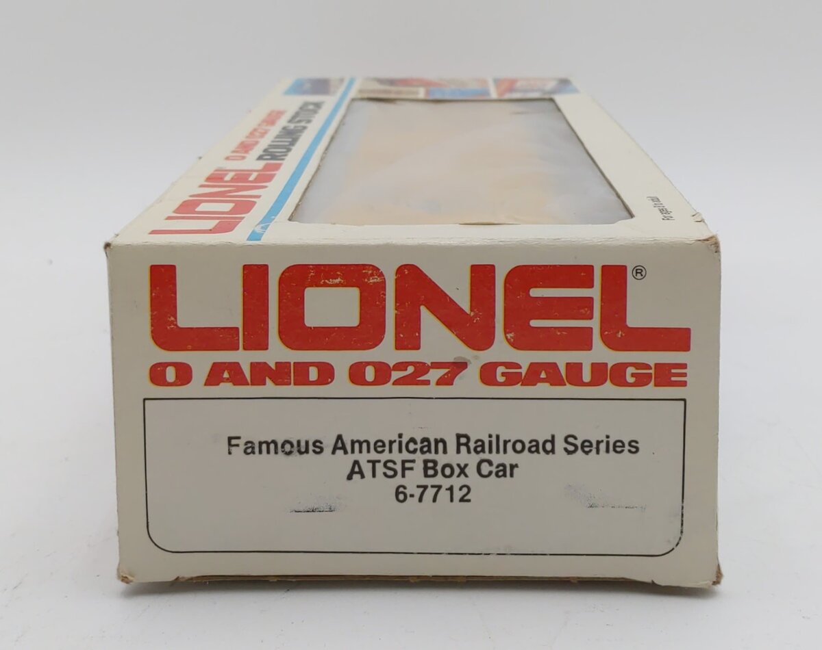 Lionel 6-7712 O Gauge ATSF Famous American Railroad Series Box Car LN/Box