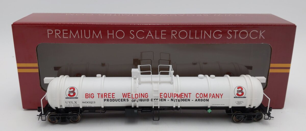 Broadway Limited 6109 HO Big Three Industries High-Capacity Cryogenic Tank Car