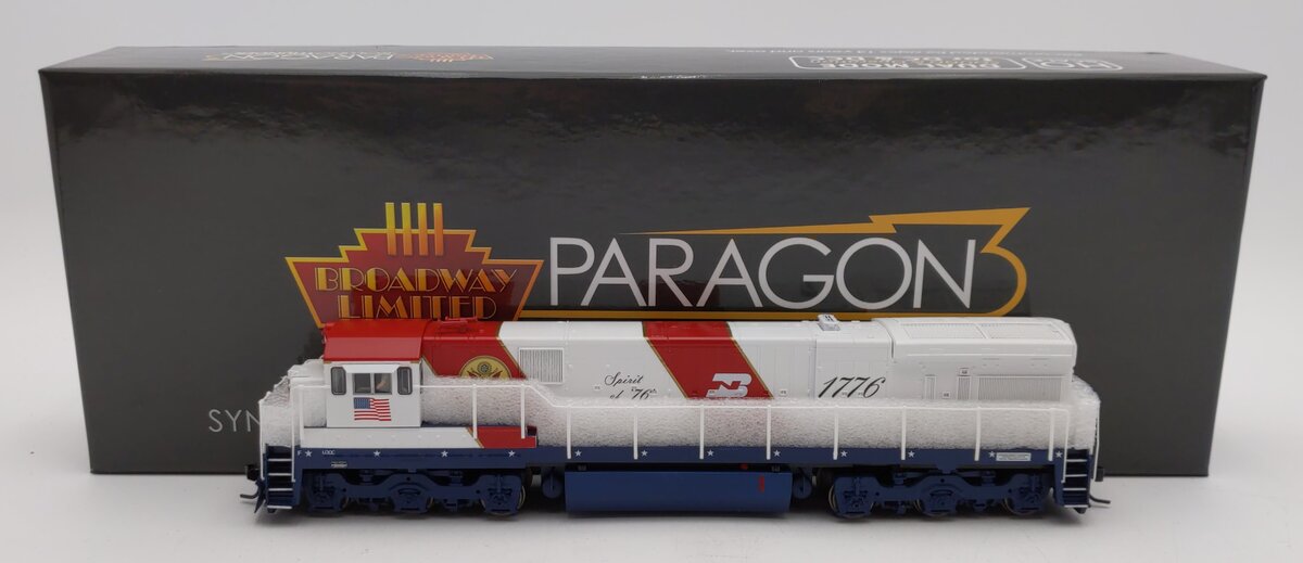Broadway Limited 4417 HO Burlington Northern Bicentennial GE U30C Paragon3 #1776