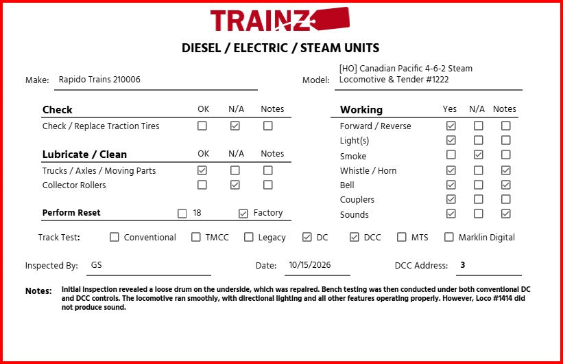 Rapido Trains 210006 VIA Rail The Canadian Complete HO Gauge Diesel Train Set EX/Box