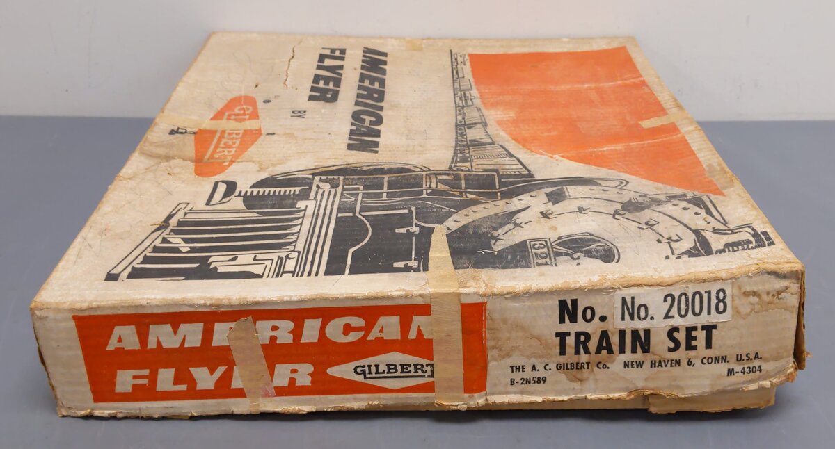 American Flyer 20018 Vintage S Purity Food Store Steam Freight Set EX/Box