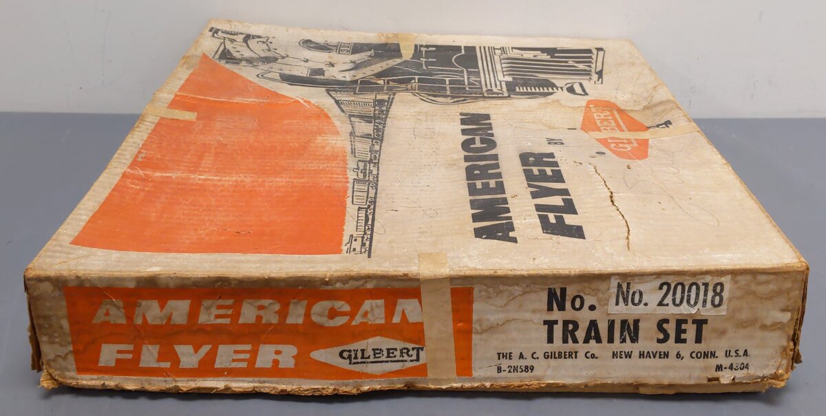 American Flyer 20018 Vintage S Purity Food Store Steam Freight Set EX/Box