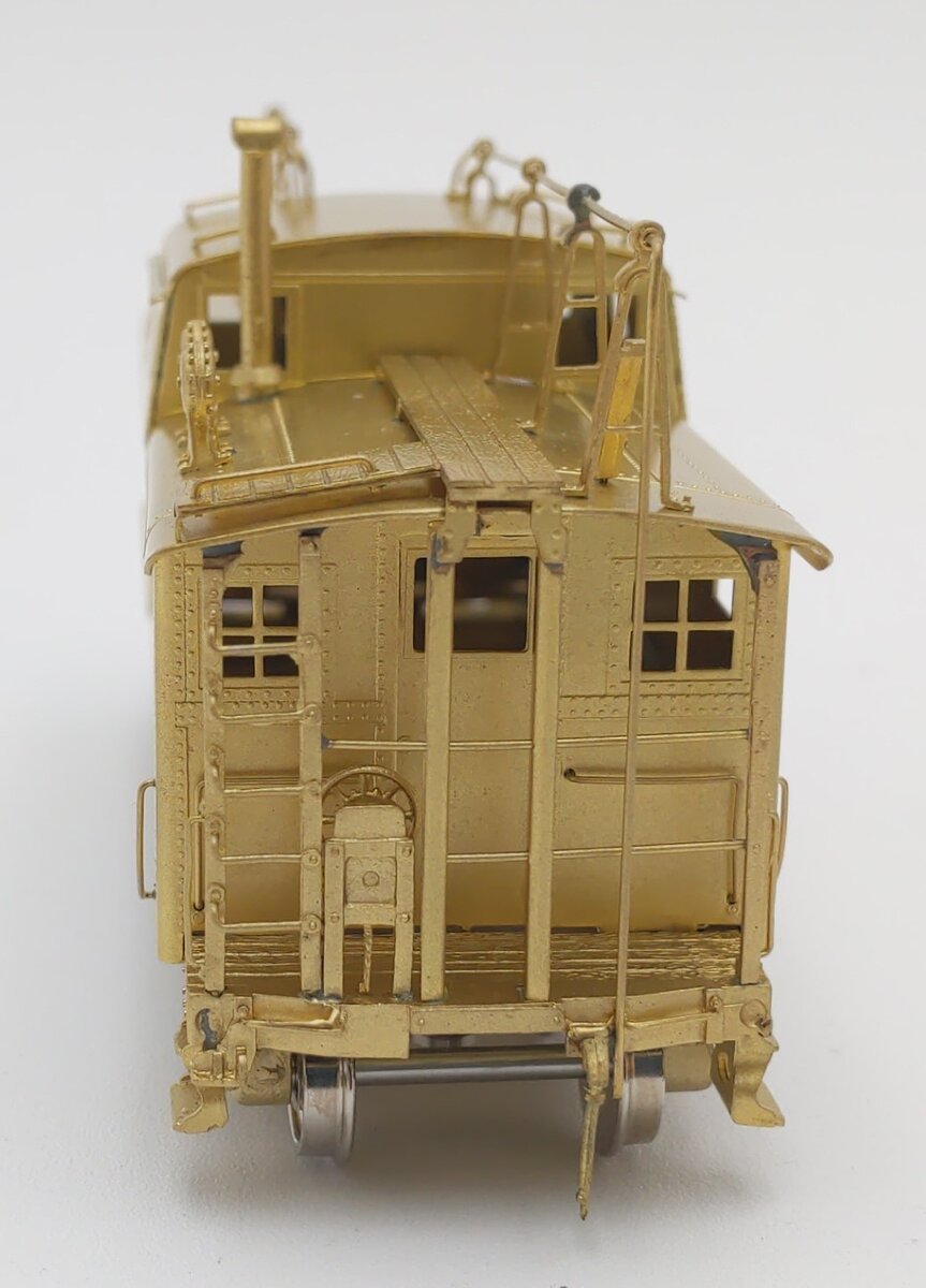 Sunset Models N5b BRASS HO Scale PRR N5b Steel Cabin Car with Antenna EX/Box