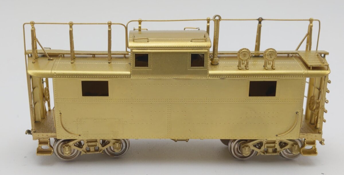 Sunset Models N5b BRASS HO Scale PRR N5b Steel Cabin Car with Antenna EX/Box