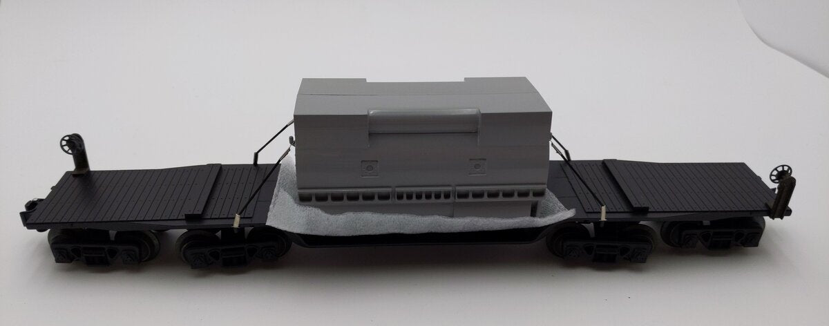 Lionel 6-51600 O New York Central Depressed Flatcar w/Generator Stator Load LN/Box