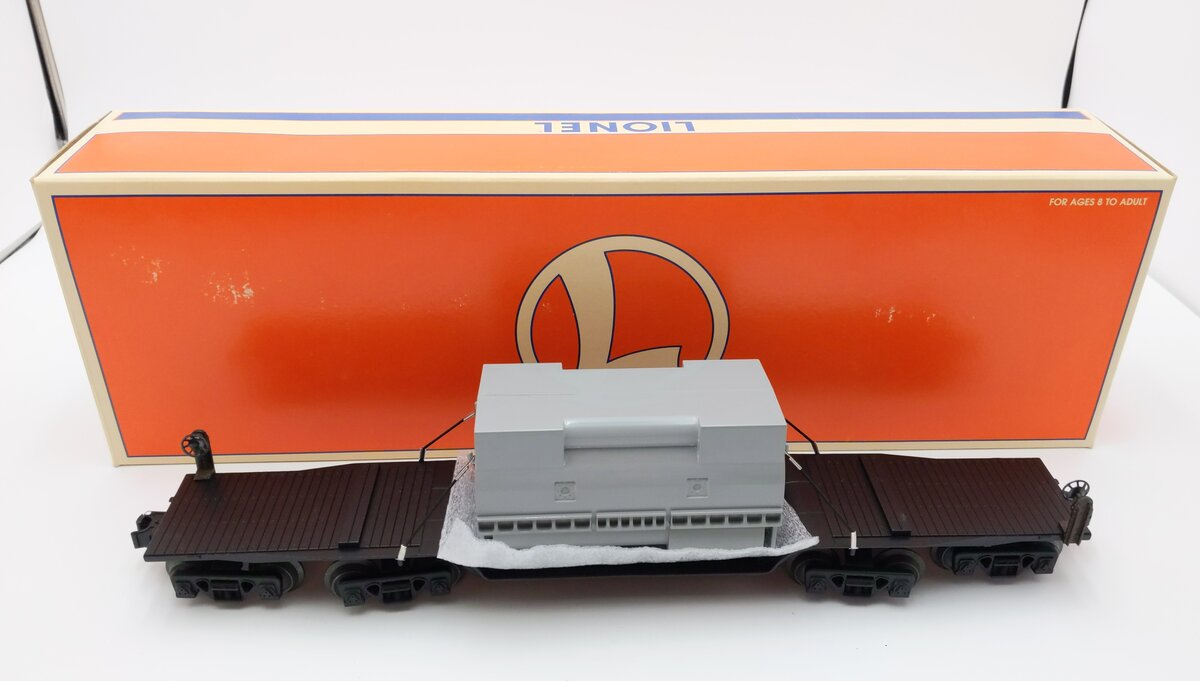 Lionel 6-51600 O New York Central Depressed Flatcar w/Generator Stator Load LN/Box