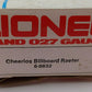 Lionel 6-9832 O Gauge Cheerios Billboard Reefer Car LN/Box