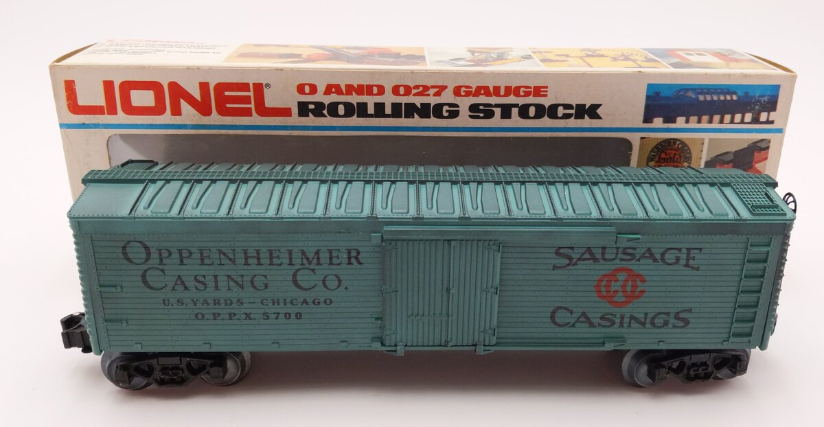 Lionel 6-5700 O Gauge Oppenheimer Woodside Reefer LN/Box