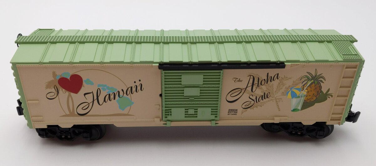 Lionel 6-29934 O Gauge I Love Hawaii Box Car NIB