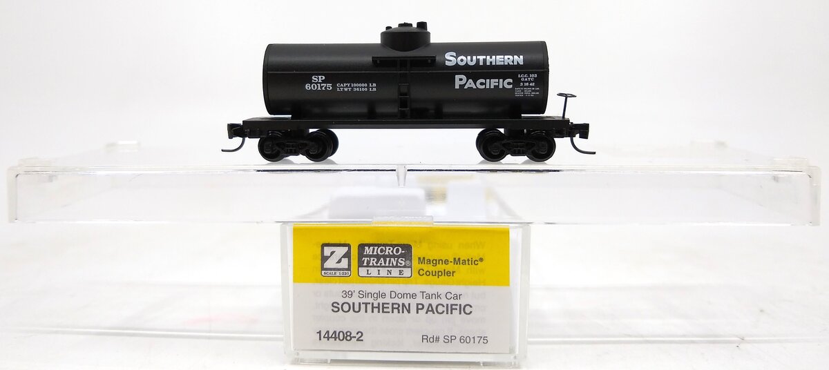 Micro-Trains 14408-2 Z Scale Southern Pacific Tank Car #60175 LN/Box